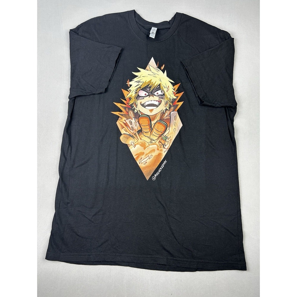 Anime Manga Men's‎ L Sad Fam Art Graphic Tee Shirt NEW No Tags